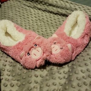 Piggy slippers!